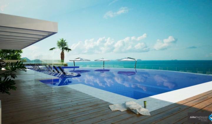 EA - Apto com vista do mar na Praia dos Ingleses, Florianópolis, SC Florianopolis Exterior foto