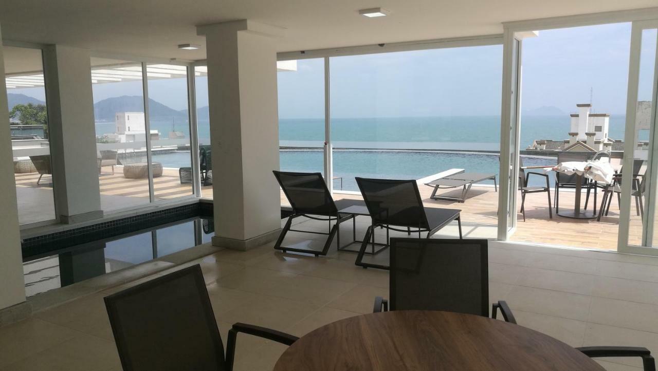 EA - Apto com vista do mar na Praia dos Ingleses, Florianópolis, SC Florianopolis Exterior foto